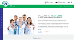 Desktop Screenshot of meditourz.com